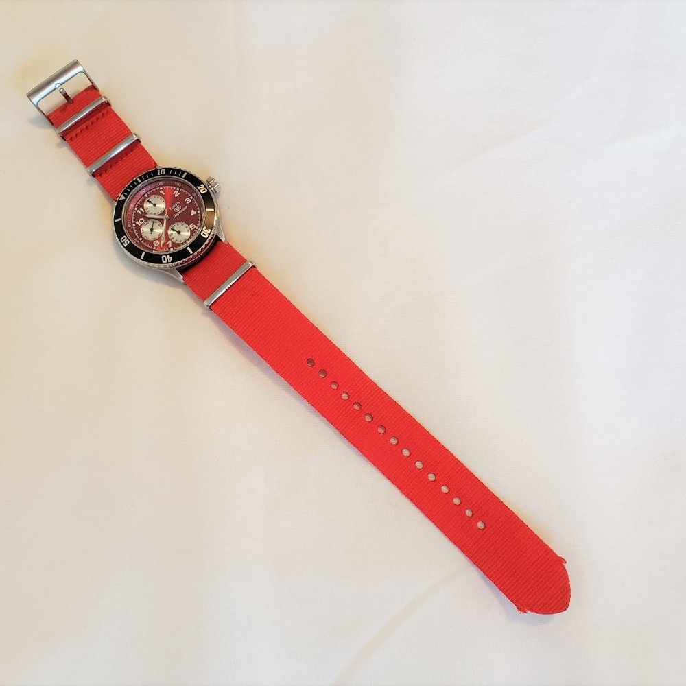 Fossil Red Wrap Watch - image 3